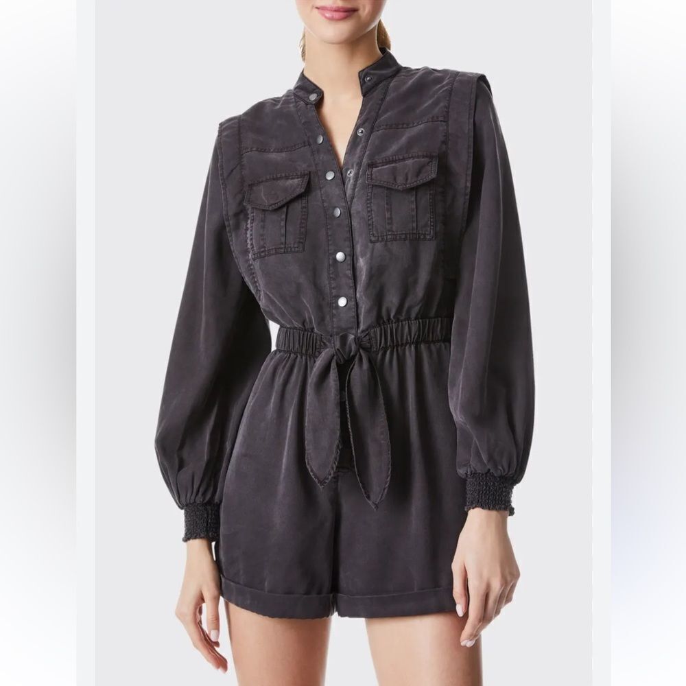 Alice + Olivia 100% lyocell romper, US0